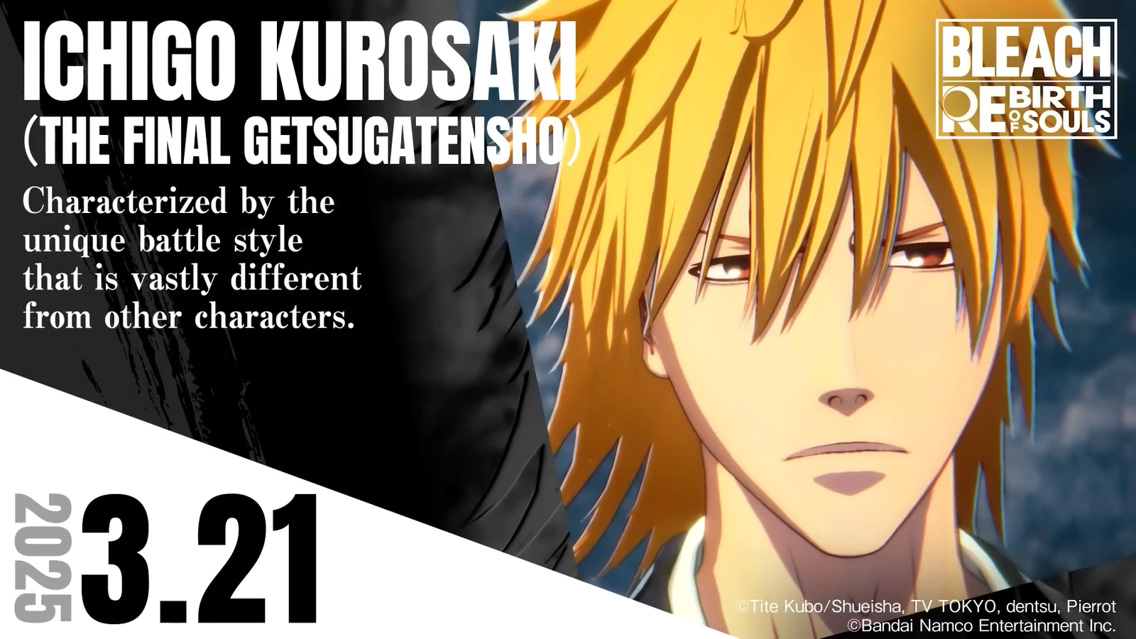 BLEACH Rebirth of Souls – Ichigo Kurosaki [Final] Character Trailer( last trailer before release)